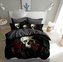 Povlečení SKULL 3D 1x 140x200 cm, 2x povlak 70x80 cm MyBestHome
