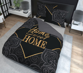 Povlečení SWEET HOME 100% bavlna 1x 200x220 cm, 2x povlak 70x80 cm francouzské povlečení MyBestHome