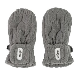 LODGER Mittens Empire Fleece Sharkskin 6 - 12 měsíců