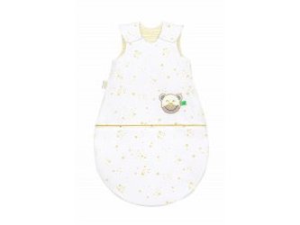 ODENWÄLDER Spací pytel Mucki Air Sterne Mustard 90 cm