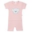 Kojenecký letní bavlněný overal New Baby BrumBrum old pink - velikost 56 (0-3m)