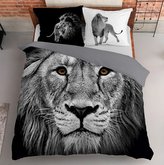 Povlečení 3D LEV II. francouzské povlečení, 1x 200x220 cm, 2x povlak 70x80 cm MyBestHome