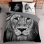 Povlečení 3D LEV II. francouzské povlečení, 1x 200x220 cm, 2x povlak 70x80 cm MyBestHome