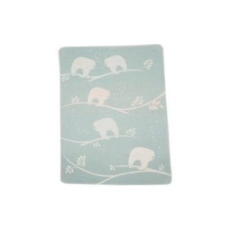 DF JUWEL Dětská deka Sloths Light Green 70 x 90 cm
