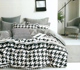 Povlečení LEAH 100% saténová bavlna 1x 200x220 cm, 2x povlak 70x80 cm francouzské povlečení MyBestHome