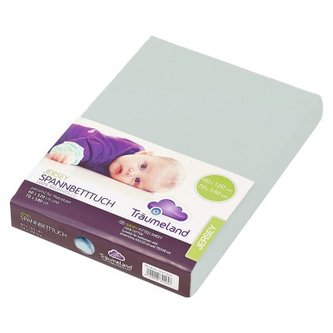 TRÄUMELAND prostěradlo jersey UNI mint