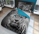 Povlečení 3D LEOPARD francouzské povlečení, 1x 200x220 cm, 2x povlak 70x80 cm MyBestHome