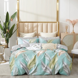 Povlečení LEONTYNA 100% saténová bavlna 1x 200x220 cm, 2x povlak 70x80 cm francouzské povlečení MyBestHome