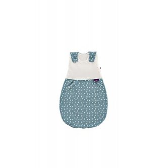 TRÄUMELAND Vnější spací pytel Liebmich Tropfen ozeanblau 68/74
