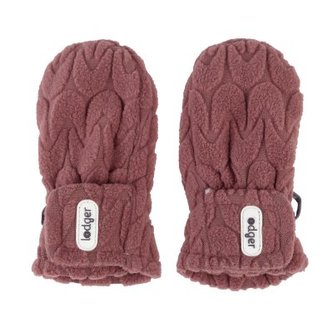 LODGER Mittens Empire Fleece Rosewood 6 - 12 měsíců