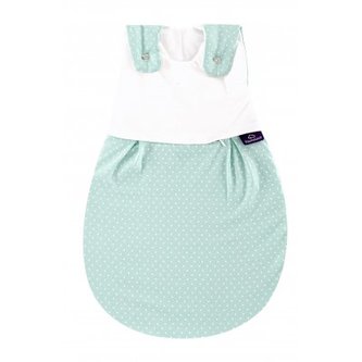 TRÄUMELAND Vnější spací pytel Liebmich Pünktchen mint 80/86