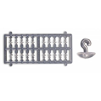 Zarážka Canopy Stops Barva průhledná, 40ks/bal