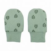 LODGER Mittens Print Rib Silt Green