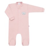 Kojenecký bavlněný overal New Baby BrumBrum old pink - velikost 86 (12-18m)