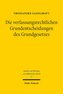 Die verfassungsrechtlichen Grundentscheidungen des Grundgesetzes