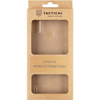 Tactical TPU kryt Motorola E7 Power/E7i Power čirý