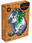 Unidragon dřevěné puzzle - Panda velikost L