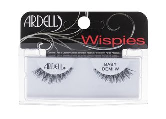 Ardell Wispies Umělé řasy Baby Demi W 1 ks Black pro ženy