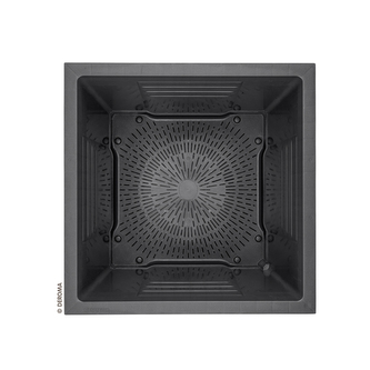 Deroma CUBO milénium - antracit 25cm