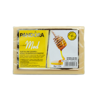 Pandora Olivové mýdlo s vůní Medu 100g