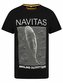 NAVITAS: Tričko Joy Tee Black Velikost M