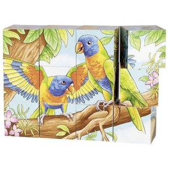 Puzzle - Kostky zvířata Austrálie, 12 ks Puzzle - Kostky zvířata Austrálie, 12 ks