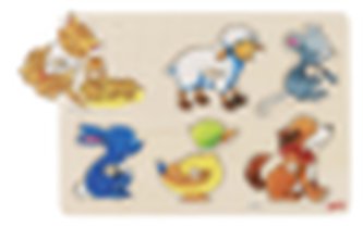 Puzzle s kostrou - želva