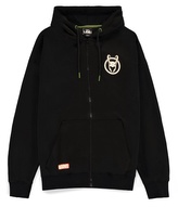 Pánská mikina Marvel|Loki: Logo (S) černá bavlna