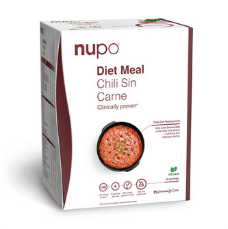 NUPO Dietní teplé jídlo Chili sin carne 10 ks