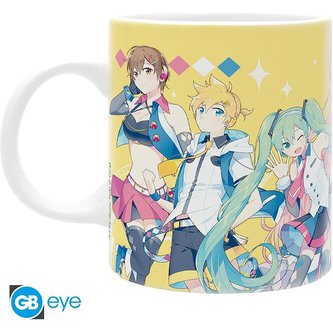 Hrnek Hatsune Miku - Miku and Friends 320 ml