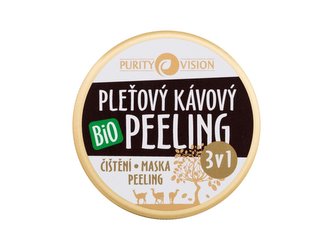 Purity Vision Bio Kávový pleťový peeling 3v1 Objem 70 g woman