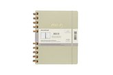 Moleskine Spirálový plánovací zápisník zelený XXL