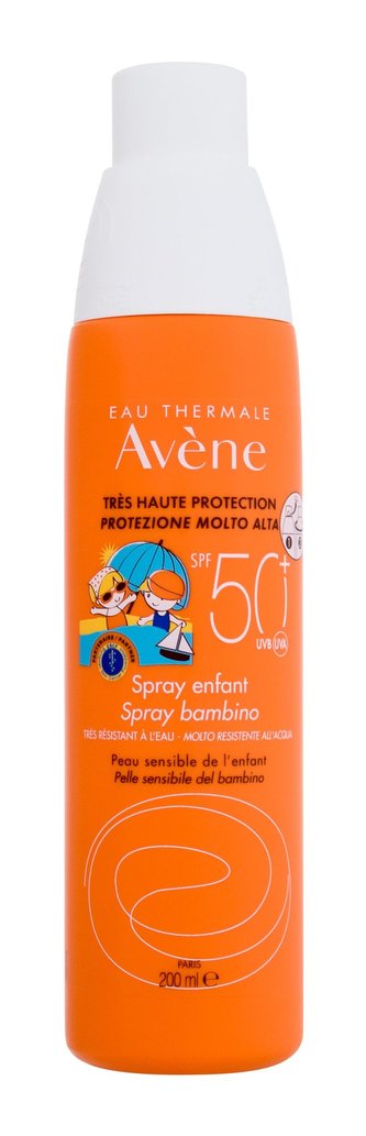 Avene Sun Kids Opalovací přípravek na tělo Spray 200 ml SPF50+ pro děti