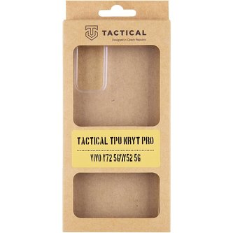 Tactical TPU kryt Vivo Y72 5G/Y52 5G číry