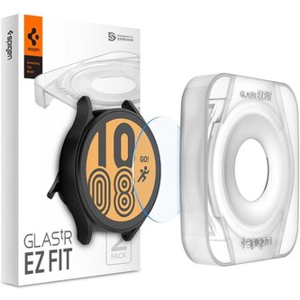 Spigen Glas tR EZ Fit tvrzené sklo Galaxy Watch 4 44mm 2 ks