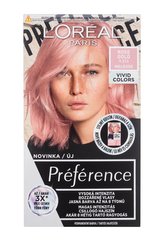 L'Oréal Paris Préférence Barva na vlasy Vivid Colors 60 ml 9,213 Rose Gold pro ženy