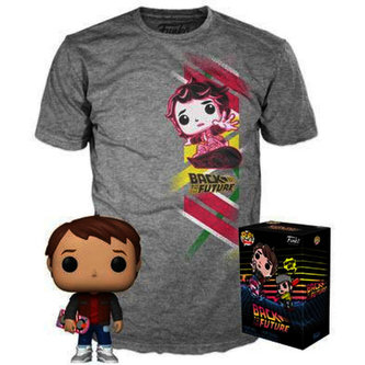 Funko POP! & Tee Box Back to the Future - Marty M (Exclusive)