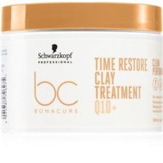 Schwarzkopf Professional BC Bonacure Maska na vlasy Q10+ Time Restore Clay Treatment 500 ml pro ženy