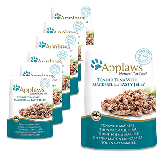 Applaws kapsička Cat Jelly Tuňák s makrelou 16x70g