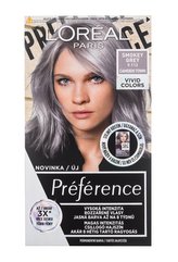 L'Oréal Paris Préférence Barva na vlasy Vivid Colors 60 ml 9,112 Smokey Grey pro ženy
