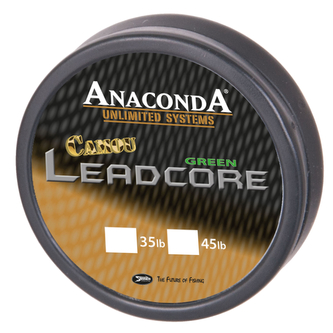 Pletená šňůra Camou Leadcore Nosnost 35lb, zelená