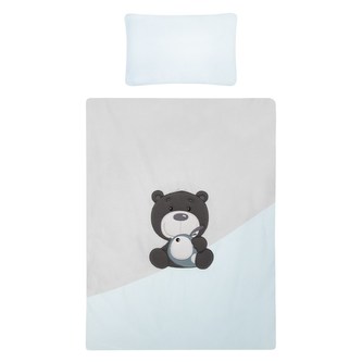 2-dílné ložní povlečení Belisima LILO & LU 100/135 tyrkysová