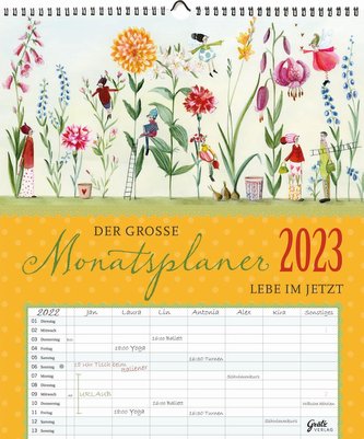 Großer Monatsplaner 2023