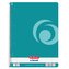 Herlitz - Spirálový blok A4/80 listů, čtvereček, tyrkysový