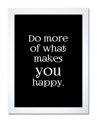 Obraz v rámu DO MORE 30x40 cm Styler