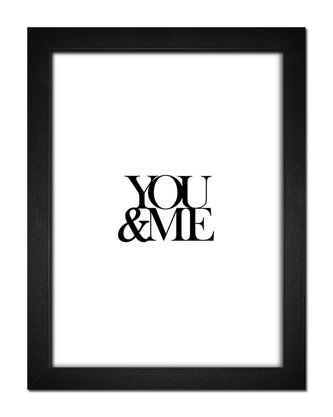 Obraz v rámu YOU AND ME 30x40 cm Styler