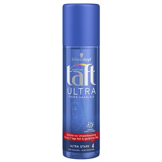 Taft lak na vlasy s pumpičkou Ultra silná fixace 200ml