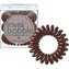 InvisiBobble Original sada gumičiek do vlasov farba Brown Pretzel 3ks