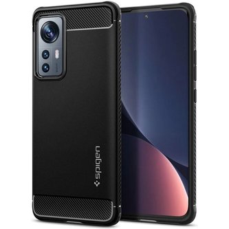 Spigen Rugged Armor kryt Xiaomi 12/Xiaomi 12T černý