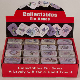 Sada plechových dóz (mix designů) - sada 32ks, 1/16